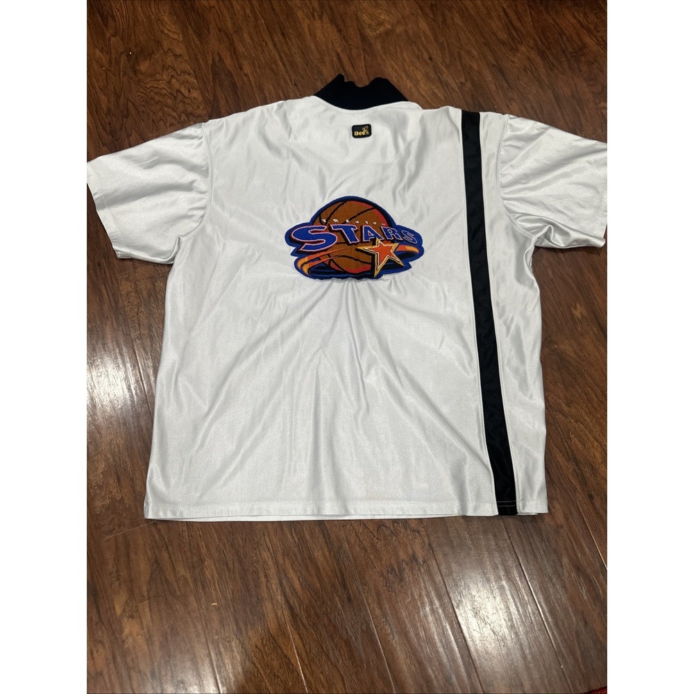 Rare Vntg Trenton Stars IBL Bee Warmup Basketball Jacket, Size XXL
